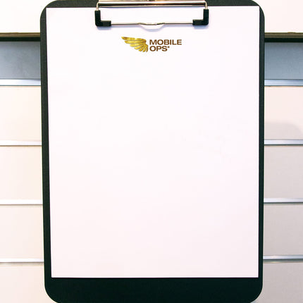 Mobile OPS Recycled Unbreakable Clipboard BLACK (61624)