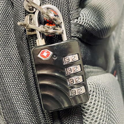 Baumgartens TSA Approved Luggage Lock BLACK (62974)