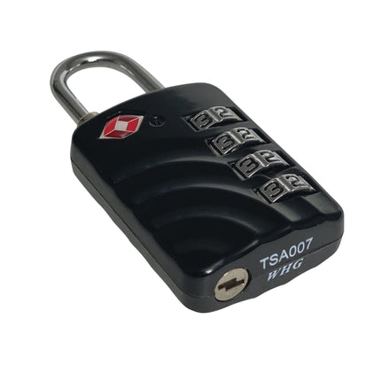 Baumgartens TSA Approved Luggage Lock BLACK (62974)