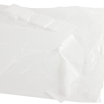 Baumgartens Bib Style Kids Disposable Aprons 100 Pack WHITE (64620)
