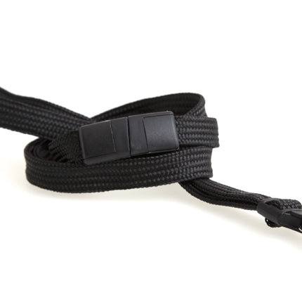 SICURIX Lanyard BLACK BD Clip 12 Pack (65524)