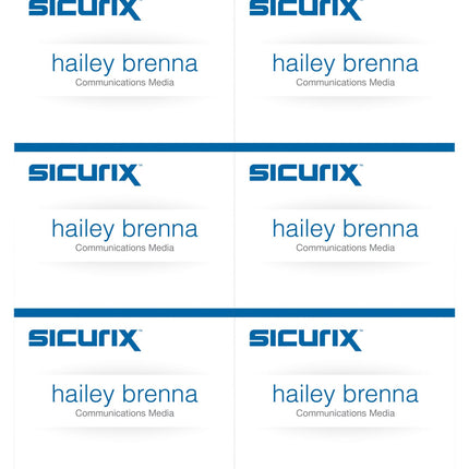 SICURIX Printable Badge Inserts 4" x 3" 60 Pack (67661)