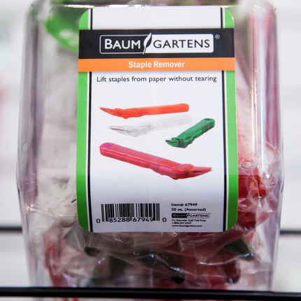 Baumgartens Staple Remover 20/tub (67949)