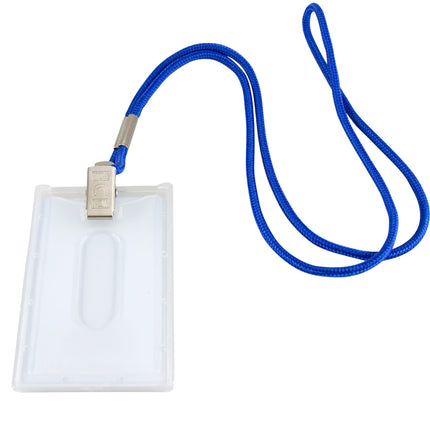 SICURIX Translucent Badge Dispensers Vertical 25 Pack CLEAR (68120)