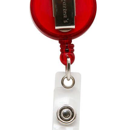 SICURIX Nurse ID Badge Reels Round Belt Clip Strap ASSORTED Colors (68630)
