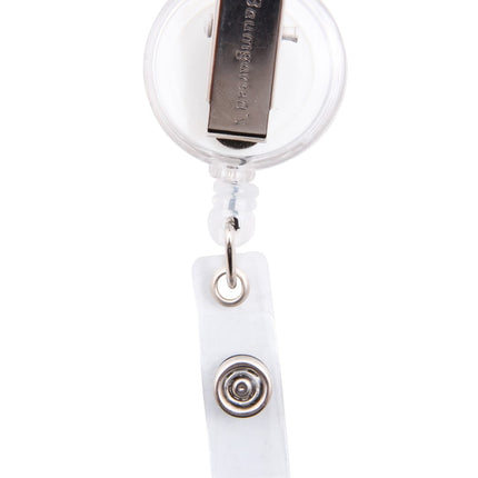 SICURIX Stethescope ID Badge Reels Round Swivel Spring Clip Strap ASSORTED Colors (68640)