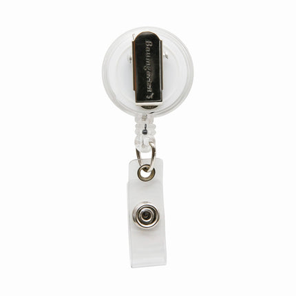 SICURIX Caduceus ID Badge Reels Round Swivel Spring Clip Strap ASSORTED Colors (68650)