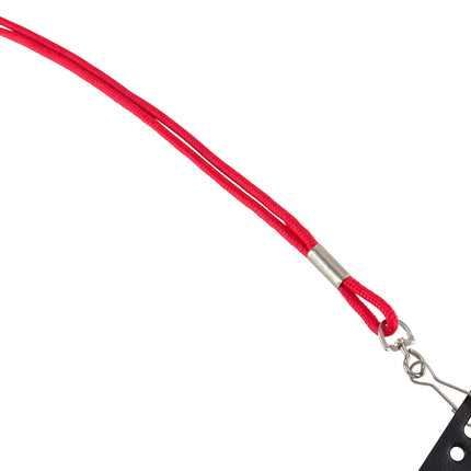 SICURIX Standard Lanyard Hook Rope Style RED (68902)