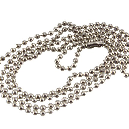 SICURIX Metal Chain Lanyards 36" Other Metal Chain 25 Pack CHROME (69136)