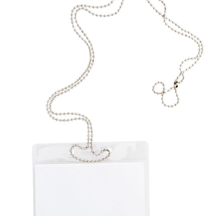 SICURIX Metal Chain Lanyards 36" Other Metal Chain 25 Pack CHROME (69136)