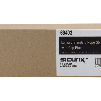 SICURIX Standard Lanyard Clip Rope Style BLUE (69403)