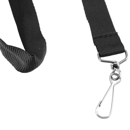 SICURIX Recycled Lanyard Hook Flat Style BLACK (69514)