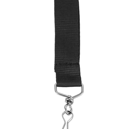 SICURIX Recycled Lanyard Hook Flat Style BLACK (69514)