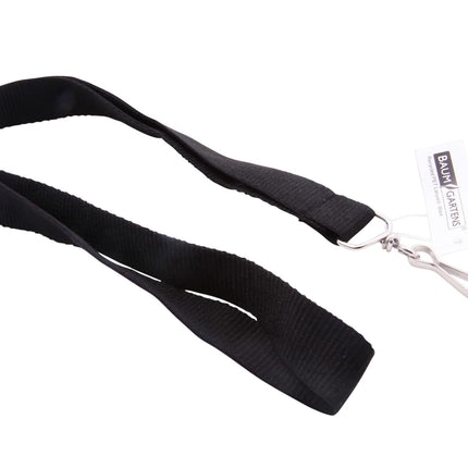 SICURIX Recycled Lanyard Hook Flat Style BLACK (69514)