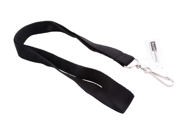 SICURIX Recycled Lanyard Hook Flat Style BLACK (69514)