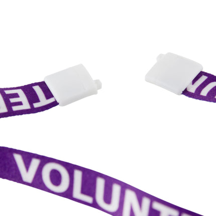 SICURIX Volunteer Lanyard J-hook PURPLE (69622)