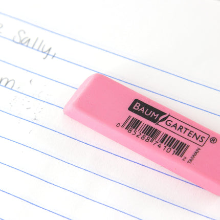 Baumgartens Pencil Eraser Pink (74101)