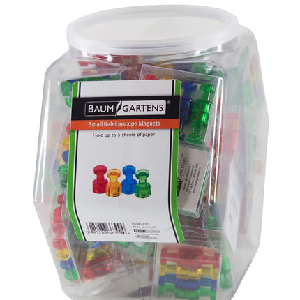 Zeüs Kaleidoscope Magnets Hexagonal Tub Display of 48 ASSORTED Colors (66399)