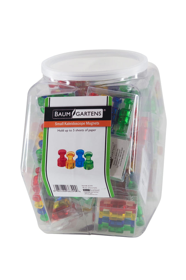 Zeüs Kaleidoscope Magnets Hexagonal Tub Display of 48 ASSORTED Colors (66399)