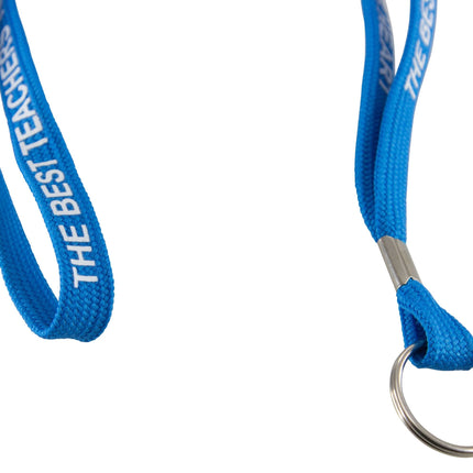 SICURIX Teacher Lanyard Ring Flat Style ASSORTED Colors (98000)