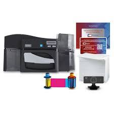 HID Fargo DTC4500e Dual-Sided Dye Sublimation ID Card Printer - Color - Card Print (SRX55100)
