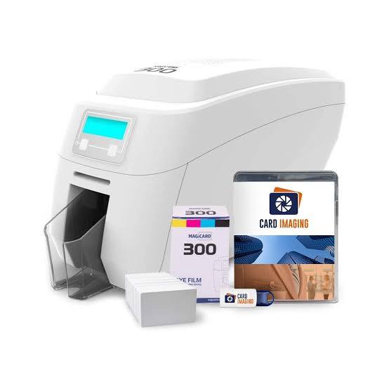 Magicard 300 Double Sided Business, Academic Dye Sublimation/Thermal Transfer Printer - Color - Card Print - Ethernet - USB - USB Host (SRX3300-0024/2)