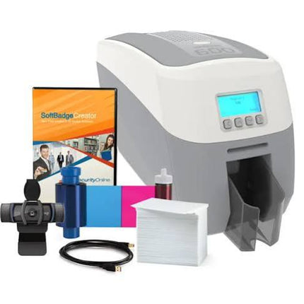 Magicard 600 Single Sided Dye Sublimation/Thermal Transfer Printer - Color - Card Print - Fast Ethernet - USB - USB Host - IEEE 802.11b/g/n Wireless LAN (SRX3652-5003/2)