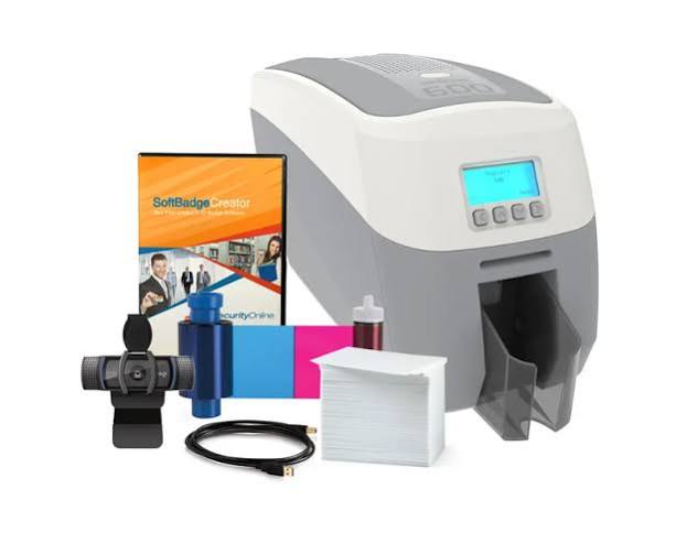 Magicard 600 Single Sided Dye Sublimation/Thermal Transfer Printer - Color - Card Print - Fast Ethernet - USB - USB Host - IEEE 802.11b/g/n Wireless LAN (SRX3652-5003/2)