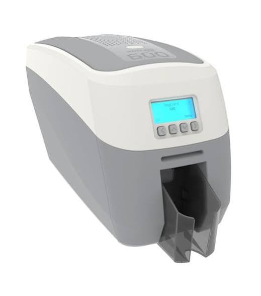 Magicard 600 Uno Single-Sided ID Card Printer with Smart Card Encoder, Wi-Fi, Ethernet & USB – Commercial Dye Sublimation/Thermal Transfer Desktop Badge Printer – Part Number 3652-5004/2 (SRX3652-5004/2)