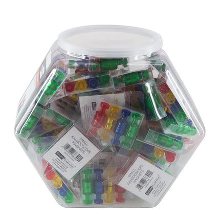 Zeüs Kaleidoscope Magnets Hexagonal Tub Display of 48 ASSORTED Colors (66399)