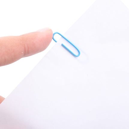 Baumgartens Vinyl Coated Paper Clips #1 Standard Size 500 Pack ASSORTED Colors (ES-9500)