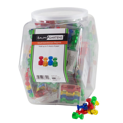 Zeüs Kaleidoscope Magnets Hexagonal Tub Display of 48 ASSORTED Colors (66399)