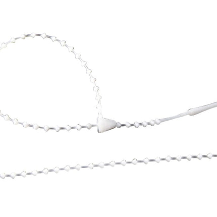 Baumgartens Plastic Ties 250 Pack WHITE (GI-5000)