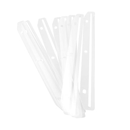 Baumgartens Magazine Organizer 12 Pack WHITE (JT-9000)