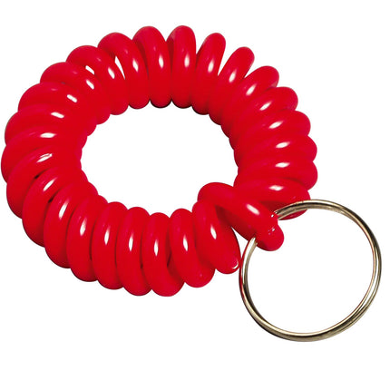 Baumgartens Wrist Coil Keychain ASSORTED Colors (KC-7000)