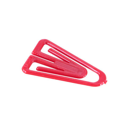 Plastiklips Paper Clips Medium Size 500 Pack ASSORTED Colors (LP-0300)