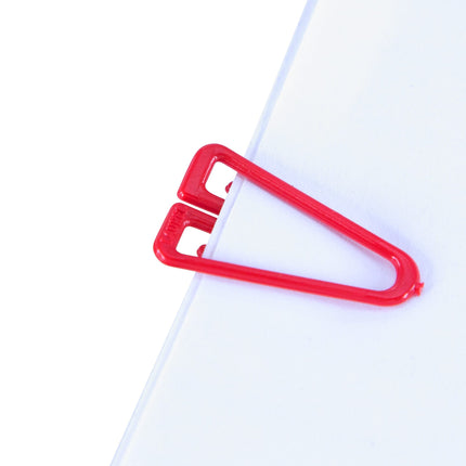 Plastiklips Paper Clips Medium Size 500 Pack ASSORTED Colors (LP-0300)