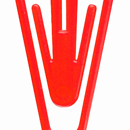 Plastiklips Paper Clips Medium Size 500 Pack ASSORTED Colors (LP-0300)