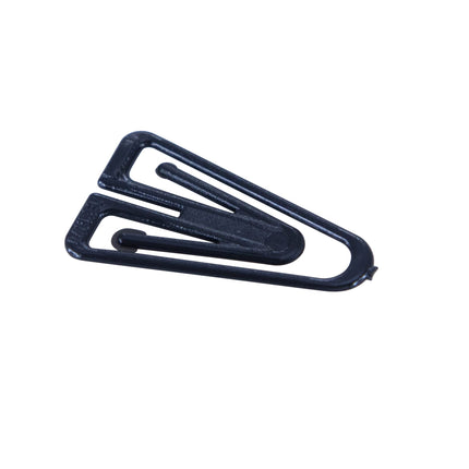 Plastiklips Paper Clips Medium Size 500 Pack BLACK (LP-0311)