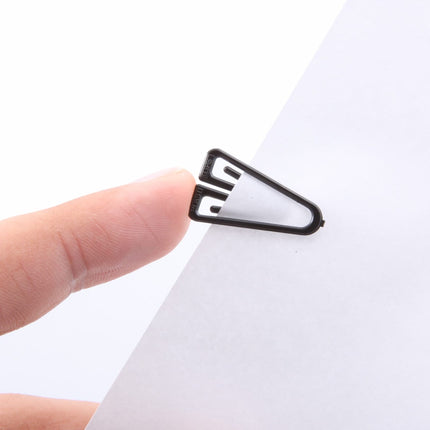 Plastiklips Paper Clips Medium Size 500 Pack BLACK (LP-0311)