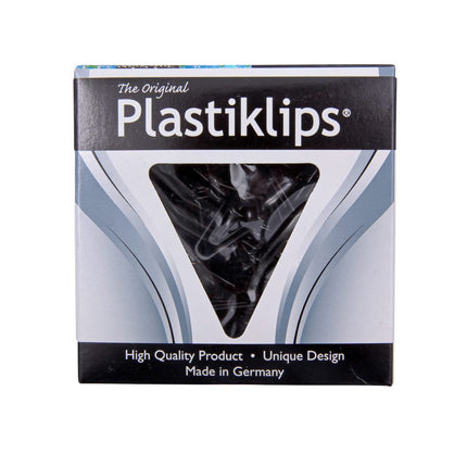 Plastiklips Paper Clips Medium Size 500 Pack BLACK (LP-0311)