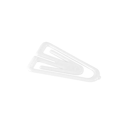 Plastiklips Paper Clips Large Size 200 Pack WHITE (LP-0610)