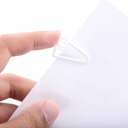 Plastiklips Paper Clips Large Size 200 Pack WHITE (LP-0610)