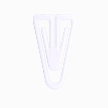 Plastiklips Paper Clips Large Size 200 Pack WHITE (LP-0610)