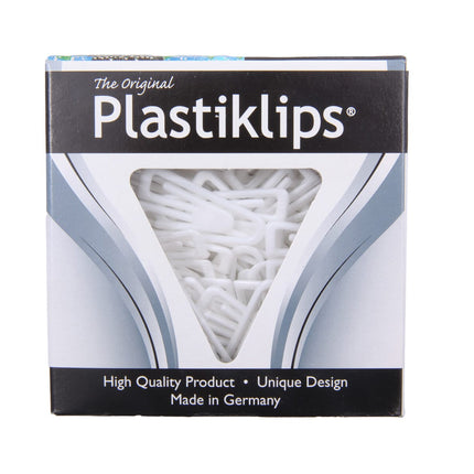 Plastiklips Paper Clips Large Size 200 Pack WHITE (LP-0610)