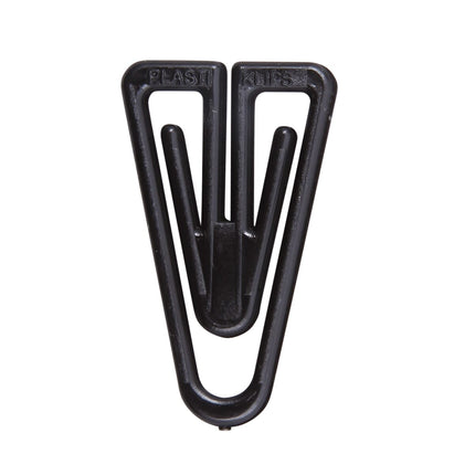 Plastiklips Paper Clips Large Size 200 Pack BLACK (LP-0611)