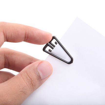 Plastiklips Paper Clips Large Size 200 Pack BLACK (LP-0611)