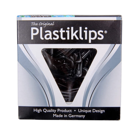 Plastiklips Paper Clips Large Size 200 Pack BLACK (LP-0611)