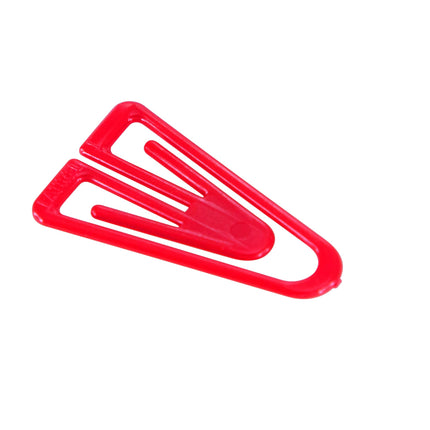 Plastiklips Paper Clips Large Size 200 Pack RED (LP-0620)