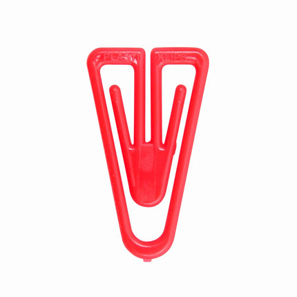 Plastiklips Paper Clips Large Size 200 Pack RED (LP-0620)